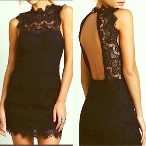 Free People Black Dress